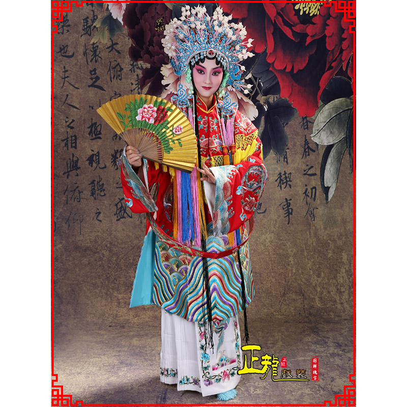 天祝凤袍杨贵妃贵妃醉酒 软绉团凤女蟒