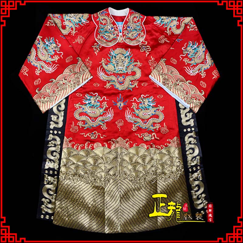 天祝皇帝蟒袍全金八宝团龙蟒