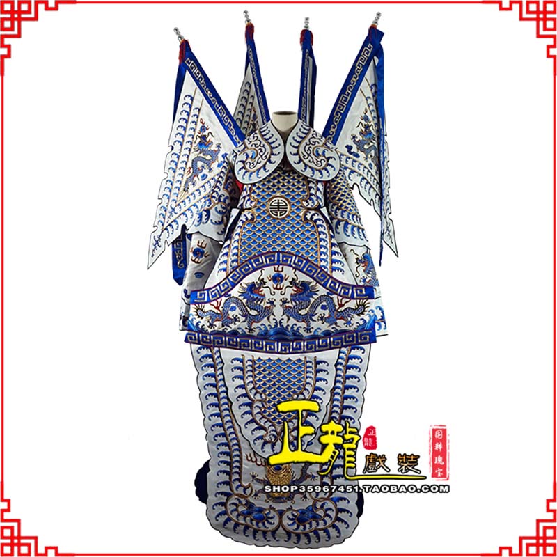 天祝武生武将大靠祥龙勾金
