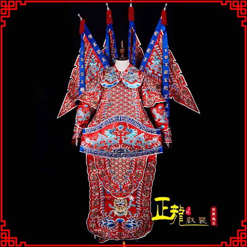 天祝武生戏服戏曲武将靠
